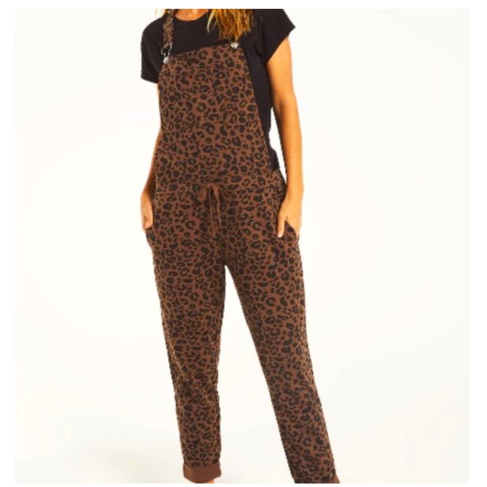 Z Supply Leopard Overalls